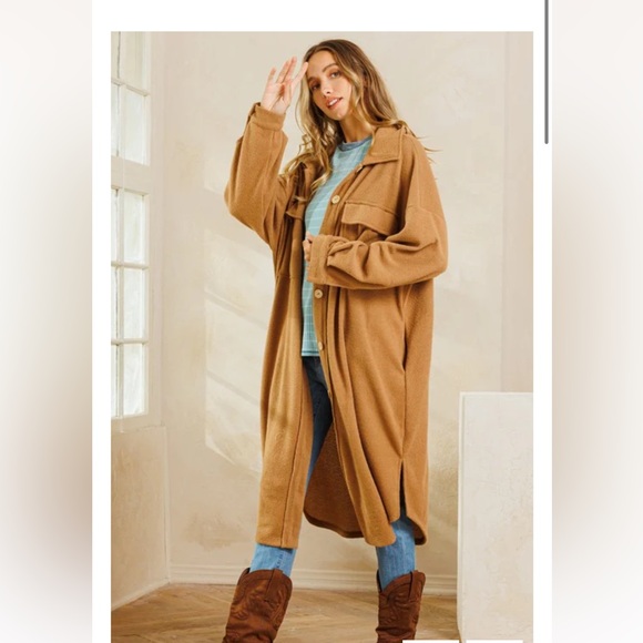 Camel Shacket - Picture 2 of 4